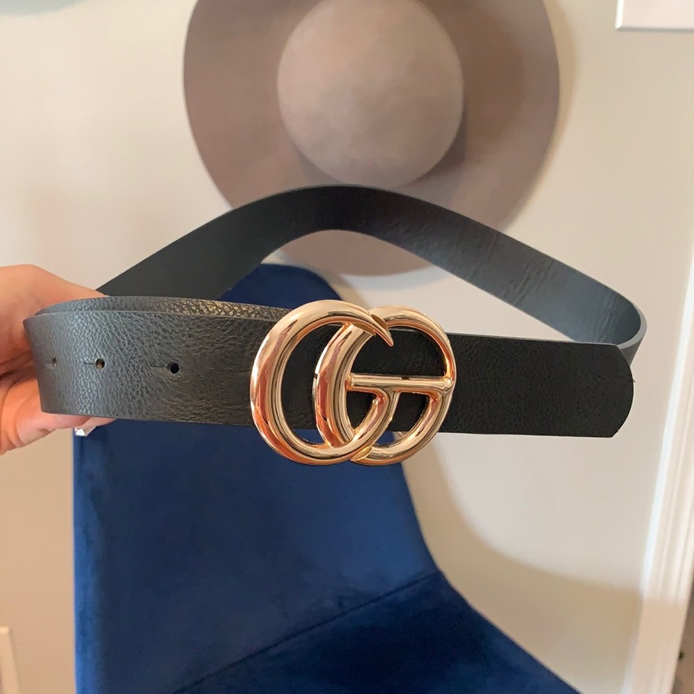 Imitation “Gucci” belt - size small! Worn once.